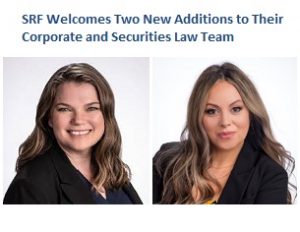 Two new corporate and securities lawyers